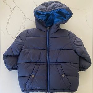 Zara baby boy puffer jacket/coat, 12/18 months